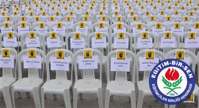 Rabia Platformundan 'Sessiz Sandalye' Eylemi