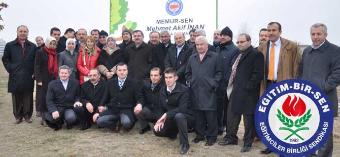 Memur-Sen'den 1 Milyon Fidan Dikiyor