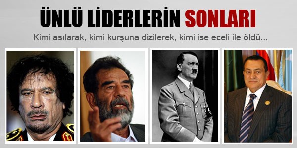 Ünlü liderlerin son sözleri