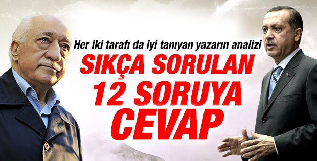 12 başlıkta Hükümet Cemaat kavgası