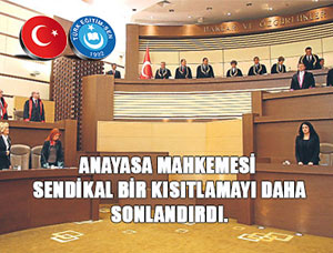 AYM'den Emniyet-Sen Kararı