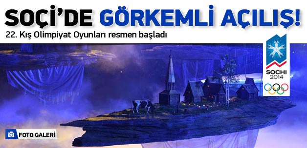 Soçi'de görkemli açılış!