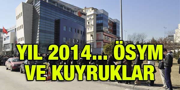 ÖSYM Ankara Bürosu'nda uzun kuyruklar oluştu
