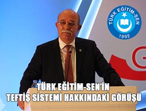 Koncuk'tan MEB Teftiş Sistemi Açıklaması