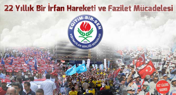 Eğitim Bir-Sen 22. yılını kutluyor