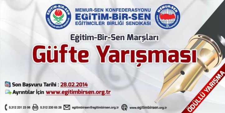 Eğitim-Bir-Sen'den güfte yarışması