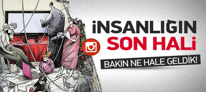 İnsanlığın halini anlatan karikatürler