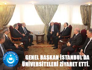 Koncuk'tan İstanbul Üniversitelerine Ziyaret
