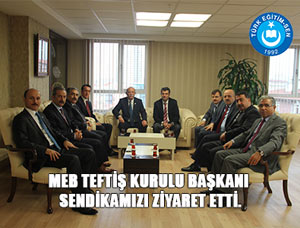 Atıf ALA'dan Türk Eğitim-Sen'e ziyaret