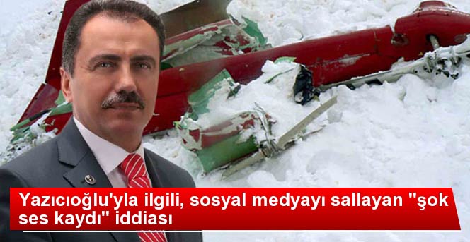 Yazıcıoğlu'yla İlgili 'Şok Ses Kaydı Çıkacak' İddiası