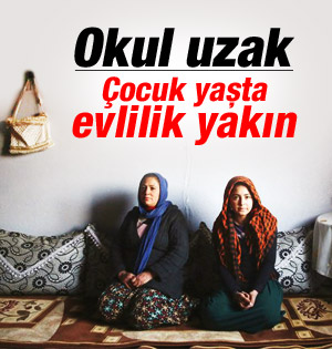 Okul uzak, evlilik yakın!