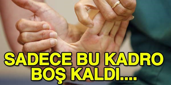 2014/3'te boş kalan tek kadro