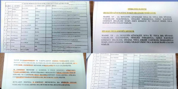 Emniyet'te 44 casus kulak yakalandı!