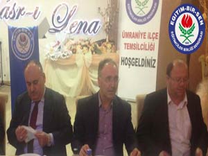 Özer, Ümraniye'de Eğitimciler Buluşmasına Katıldı