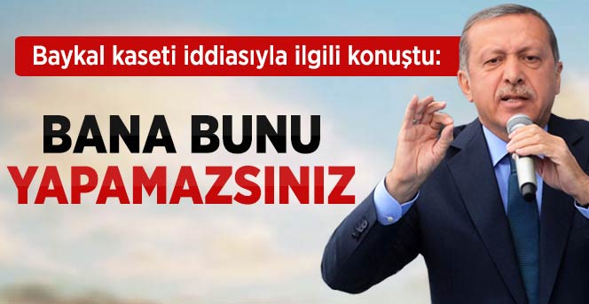 Erdoğan, Baykal Kasetiyle İlgili İddialara Yanıt Verdi