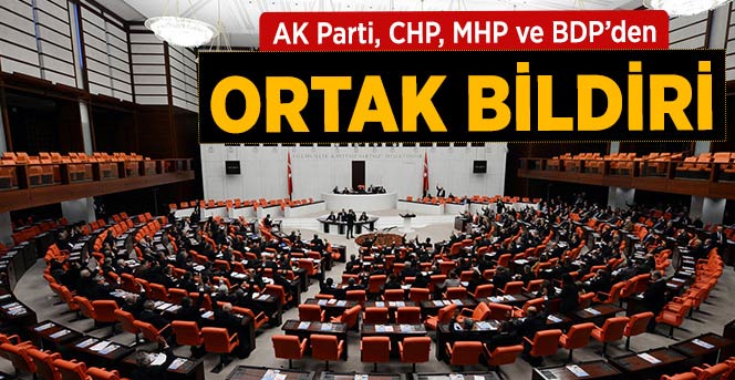 TBMM Mısır'daki İdamlar İçin Bildiri Yayınladı