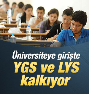 Üniversite giriş sistemi değişecek
