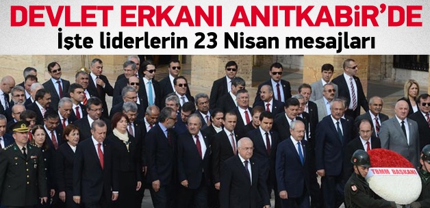 Anıtkabir'de 23 Nisan coşkusu