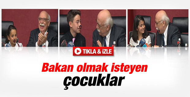 Nabi Avcı koltuğunu çocuklara devretti İZLE