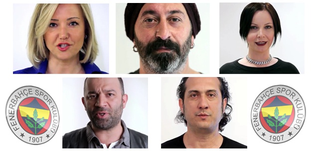 Ünlüler F.Bahçe için kamera karşısına geçti