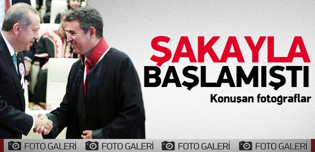 Tören şakayla başlamıştı ama...