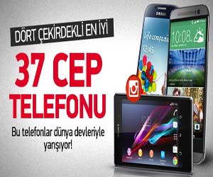 Dört çekirdekli en iyi 37 telefon