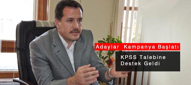 EBS’nin KPSS Talebine Destek Geldi