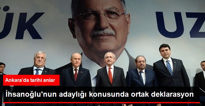 5 partiden çatı deklarasyonu