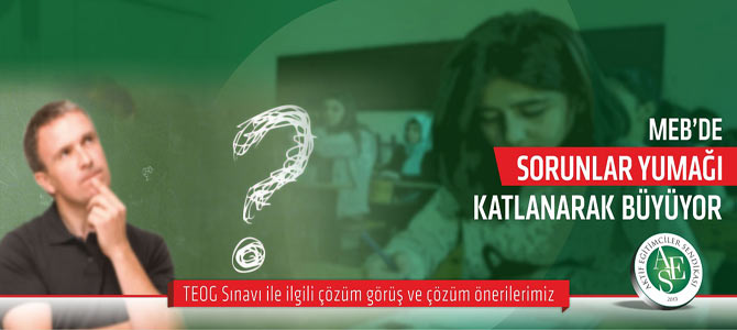 TEOG sınavında sorunlar katlanarak büyüyor!