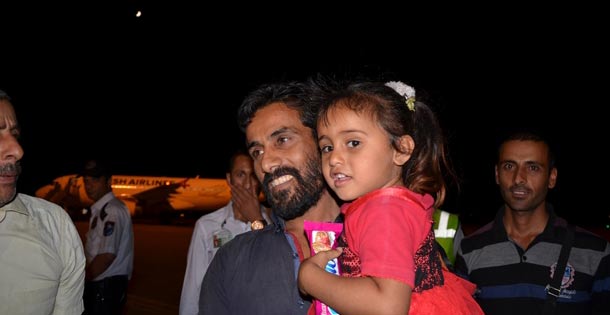 Türk şoförler ailelerine kavuştu