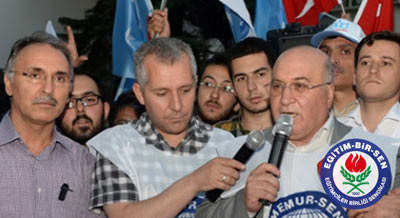 Memur-Sen'den Doğu Türkistan'a Destek Eylemi