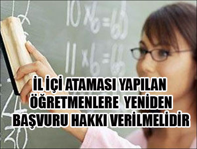 İl içinde ikinci hak verilsin