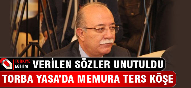 Torba Yasa'da Memura Ters Köşe