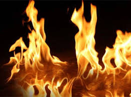 Dershane ve pansiyon ateşe verildi