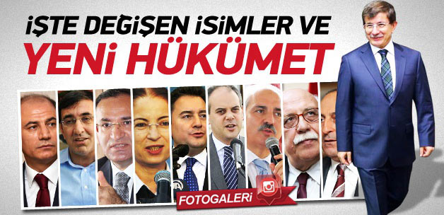 İşte Yeni Hükümet ve Üyeleri