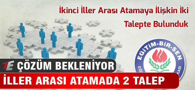İller arası atamada MEB'e 2 talep