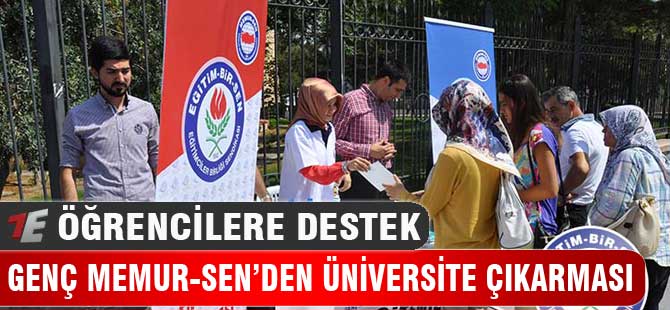 Genç Memur-Sen'den Üniversite Çıkarması