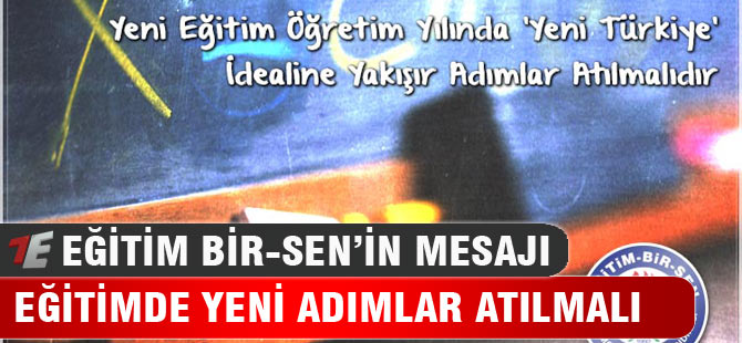 Yeni Eğitim Yılında, Yeni Adımlar Beklentisi