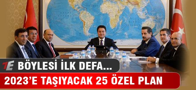 Türkiye’yi 2023'e taşıyacak 25 özel plan!