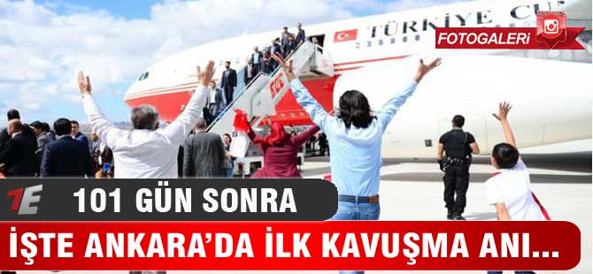 101 gün sonra ilk buluşma