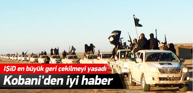 'IŞİD, Kobani'de geri çekiliyor' iddiası
