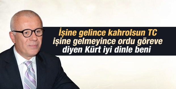 Ertuğrul Özkök Kürtlere seslendi