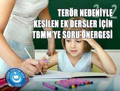 Terör Nedeniyle Kesilen Ek Dersler