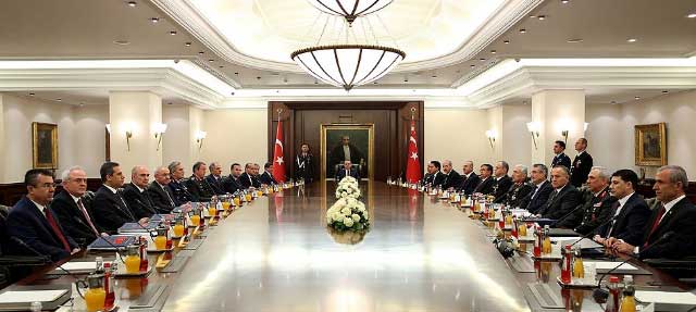 ‘Geçici Hükümet’ ile İlk MGK Toplantısı Başladı