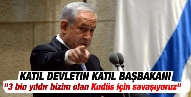 Yahudilerin başkenti Kudüs için savaşıyoruz