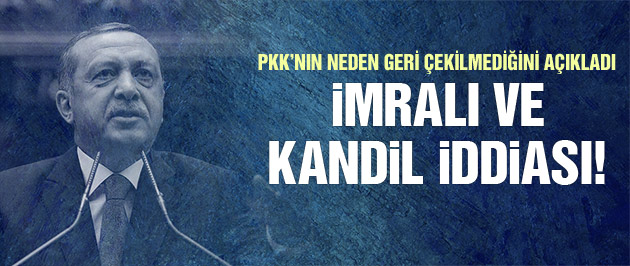 Erdoğan'dan İmralı ve Kandil iddiası!