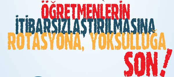 Öğretmenlerin Sorunları Çözülmeli