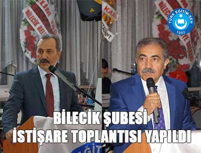 TES Yöneticileri Bilecik'te İstişare Toplantısında