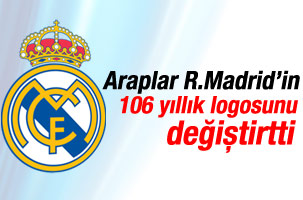 Araplar Real Madrid'e logosunu değiştirtti