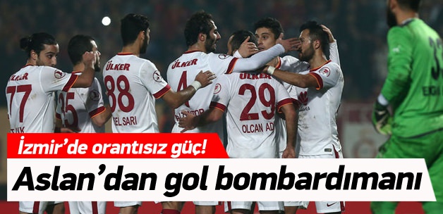 Aslan'dan gol şov: 1-9
